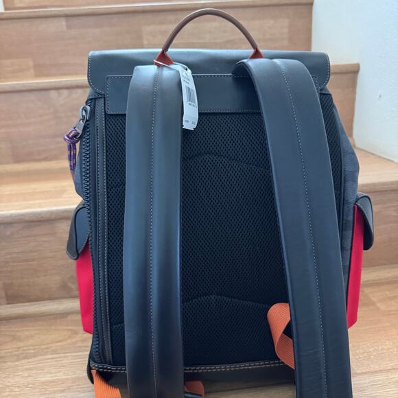 Coach Rivington Backpack In Signature Canvas With Coach Patch style No. 69291 - Picture 3 of 7